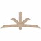 Ekena Millwork Davenport Smooth Timber Gable Bracket, Douglas Fir, 84"W x 35"H x 5 1/2"D x 5 1/2"F, 10/12 Pitch GBW084X35X0606DAV00SDF - alternate 1